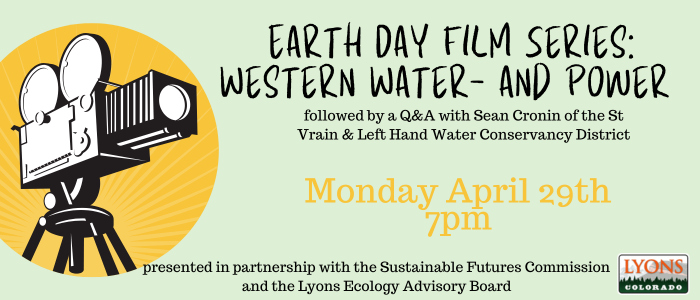 Earth Day Film Series Monday April 29th 7pm