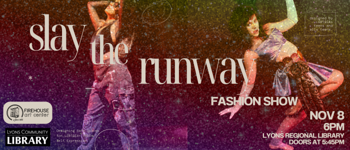 Slay the Runway Fashion Show 11/8 doors at 545pm